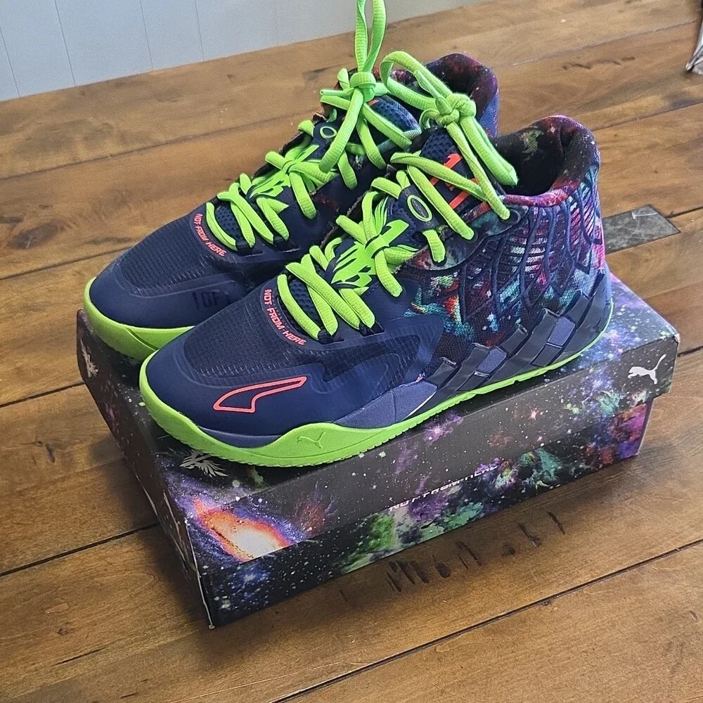 Puma MB.01 Galaxy LaMelo Ball Size 10.5 Men 376677-07 w/ OG Box Excellent